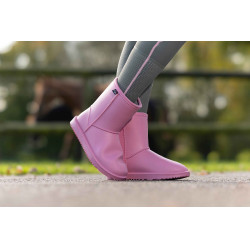 Wasserdichte gefütterte Stiefel HKM Davos Summer Pink Rosa