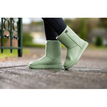 Wasserdichte gefütterte Stiefel HKM Davos Summer Jade Blau Wasserdichte gefütterte Stiefel HKM Davos Summer Jade Blau