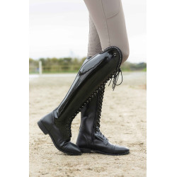 Stiefel HKM Amalfi Lack Schwarz