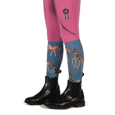 HKM Pony Club Socken Blaugrau HKM Pony Club Socken Blaugrau