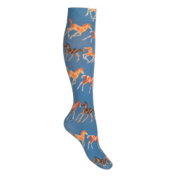 HKM Pony Club Socken Blaugrau HKM Pony Club Socken Blaugrau