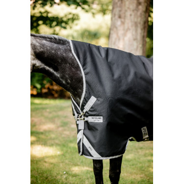 Horseware Amigo 1200D Wug Turnout 150g Decke Schwarz / Titan Grau / Silber
