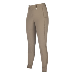 Leggings HKM Amalfi Vollbesatz aus Silikon Maulwurf Braun