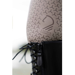 Leggings HKM Amalfi Vollbesatz aus Silikon Maulwurf Braun