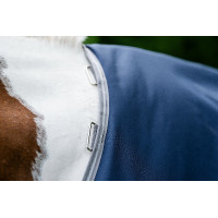 Horseware Amigo 1200D XL Turnout 50g Decke Marine / Titan Grau / Silber Marineblau