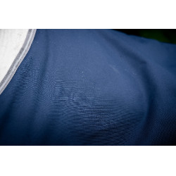Horseware Amigo 1200D XL Turnout 50g Decke Marine / Titan Grau / Silber Marineblau
