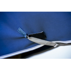 Horseware Amigo Jersey Pony Cooler-Decke Marine / Titan Grau / Silber Marineblau Horseware Amigo Jersey Pony Cooler-Decke Marine / Titan Grau / Silber Marineblau