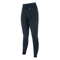 HKM Juna Leggings Vollbesatz Silikon Dunkelblau