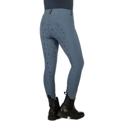 Leggings HKM Pony Dream II Vollbesatz aus Silikon Blaugrau Leggings HKM Pony Dream II Vollbesatz aus Silikon Blaugrau