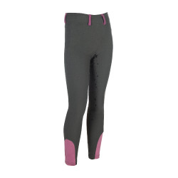 Leggings HKM Pony Dream II Vollbesatz aus Silikon Grüngrau Gr&amp;amp;amp;uuml;n