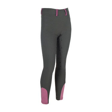 Leggings HKM Pony Dream II Vollbesatz aus Silikon Grüngrau Gr&amp;amp;amp;uuml;n