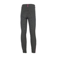 Leggings HKM Pony Dream II Vollbesatz aus Silikon Grüngrau Gr&amp;amp;amp;uuml;n