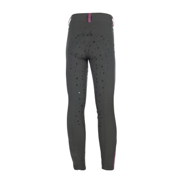 Leggings HKM Pony Dream II Vollbesatz aus Silikon Grüngrau Gr&amp;amp;amp;uuml;n