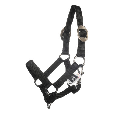 Halfter und Führstrick HKM Hobby Horsing Basic Schwarz Halfter und Führstrick HKM Hobby Horsing Basic Schwarz