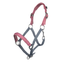Halfter HKM Barnie Rauchblau / Rosa