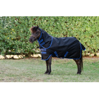 Horseware Amigo Ripstop 900D Plus Petite Turnout 200g Decke Schwarz / Klassisches Blau Horseware Amigo Ripstop 900D Plus Petite Turnout 200g Decke Schwarz / Klassisches Blau