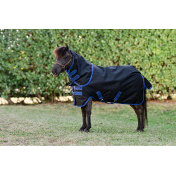 Horseware Amigo Ripstop 900D Plus Petite Turnout 200g Decke Schwarz / Klassisches Blau