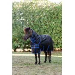 Horseware Amigo Ripstop 900D Plus Petite Turnout 200g Decke Schwarz / Klassisches Blau
