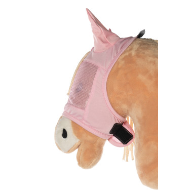 HKM Hobby Horsing Fliegenmaske Pink Rosa HKM Hobby Horsing Fliegenmaske Pink Rosa
