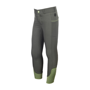 HKM Reithose Claire Vollbesatz aus Silikon Grüngrau Gr&amp;amp;amp;amp;amp;amp;amp;amp;uuml;n