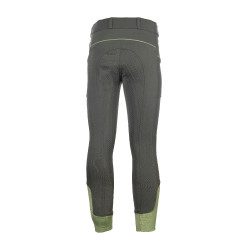 HKM Reithose Claire Vollbesatz aus Silikon Grüngrau Gr&amp;amp;amp;amp;amp;amp;amp;amp;uuml;n