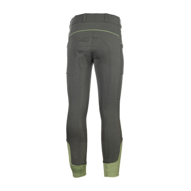 HKM Reithose Claire Vollbesatz aus Silikon Grüngrau Gr&amp;amp;amp;amp;amp;amp;amp;amp;uuml;n