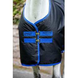 Horseware Amigo Ripstop 900D Plus Poney Turnout 50g Decke Schwarz / Klassisches Blau