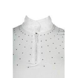 Turniershirt HKM Skadi Damen Kurzarm Weiß Weiß Turniershirt HKM Skadi Damen Kurzarm Weiß Weiß