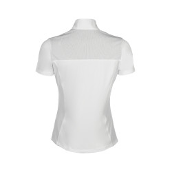 Turniershirt HKM Skadi Damen Kurzarm Weiß Weiß Turniershirt HKM Skadi Damen Kurzarm Weiß Weiß