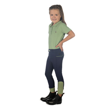 Polo HKM Claire Jade Blau Polo HKM Claire Jade Blau