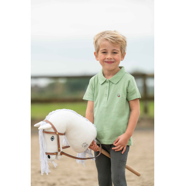 Polo HKM Claire Jade Blau Polo HKM Claire Jade Blau