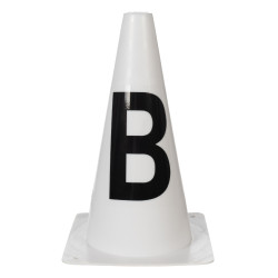 Pylonen für Reitbahn HKM Dressur Hobby Horsing Weiß Weiß Pylonen für Reitbahn HKM Dressur Hobby Horsing Weiß Weiß