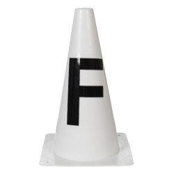 Pylonen für Reitbahn HKM Dressur Hobby Horsing Weiß Weiß Pylonen für Reitbahn HKM Dressur Hobby Horsing Weiß Weiß