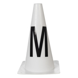 Pylonen für Reitbahn HKM Dressur Hobby Horsing Weiß Weiß Pylonen für Reitbahn HKM Dressur Hobby Horsing Weiß Weiß