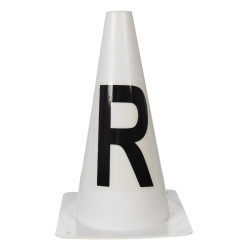 Pylonen für Reitbahn HKM Dressur Hobby Horsing Weiß Weiß Pylonen für Reitbahn HKM Dressur Hobby Horsing Weiß Weiß