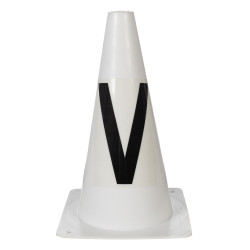 Pylonen für Reitbahn HKM Dressur Hobby Horsing Weiß Weiß Pylonen für Reitbahn HKM Dressur Hobby Horsing Weiß Weiß