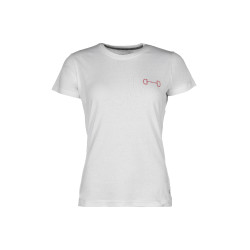 T-Shirt HKM Excellent Weiß Weiß T-Shirt HKM Excellent Weiß Weiß