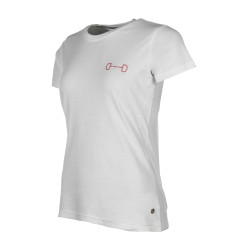 T-Shirt HKM Excellent Weiß Weiß T-Shirt HKM Excellent Weiß Weiß