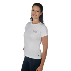 T-Shirt HKM Excellent Weiß Weiß T-Shirt HKM Excellent Weiß Weiß
