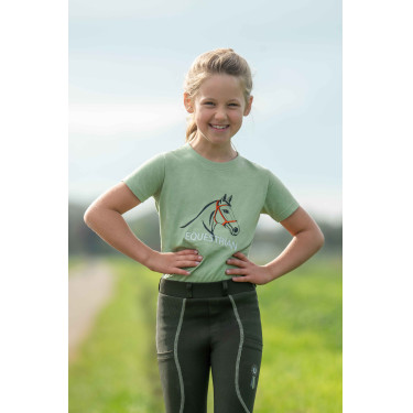 T-Shirt HKM Grace Jade Blau
