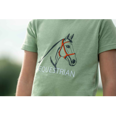 T-Shirt HKM Grace Jade Blau