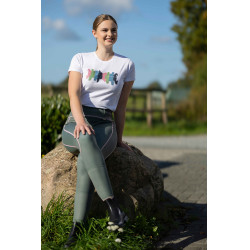 T-Shirt HKM Mirror Weiß Weiß