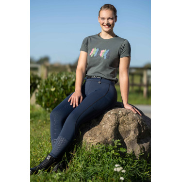 T-Shirt HKM Mirror Grüngrau Gr&amp;amp;amp;uuml;n