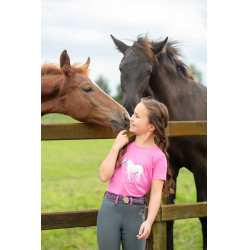 T-Shirt HKM Sparkle Pink Rosa T-Shirt HKM Sparkle Pink Rosa