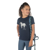 T-Shirt HKM Sparkle Dunkelblau T-Shirt HKM Sparkle Dunkelblau