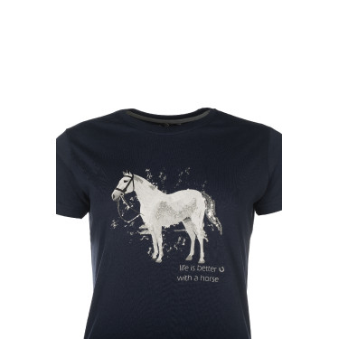 T-Shirt HKM Sparkle Dunkelblau