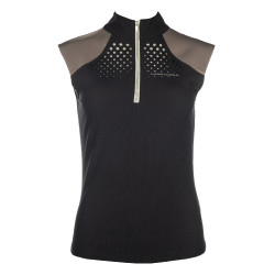 Top funktionell HKM Amalfi Schwarz / Taupe Top funktionell HKM Amalfi Schwarz / Taupe