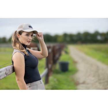 Top funktionell HKM Amalfi Schwarz / Taupe Top funktionell HKM Amalfi Schwarz / Taupe