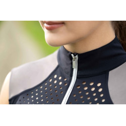 Top funktionell HKM Amalfi Schwarz / Taupe Top funktionell HKM Amalfi Schwarz / Taupe