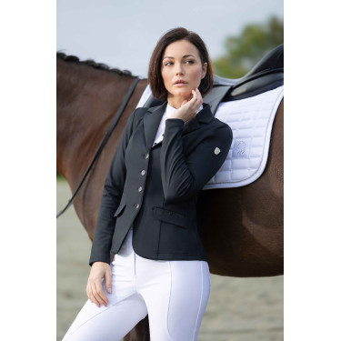 Turnierjacke HKM Amalfi Schwarz Turnierjacke HKM Amalfi Schwarz
